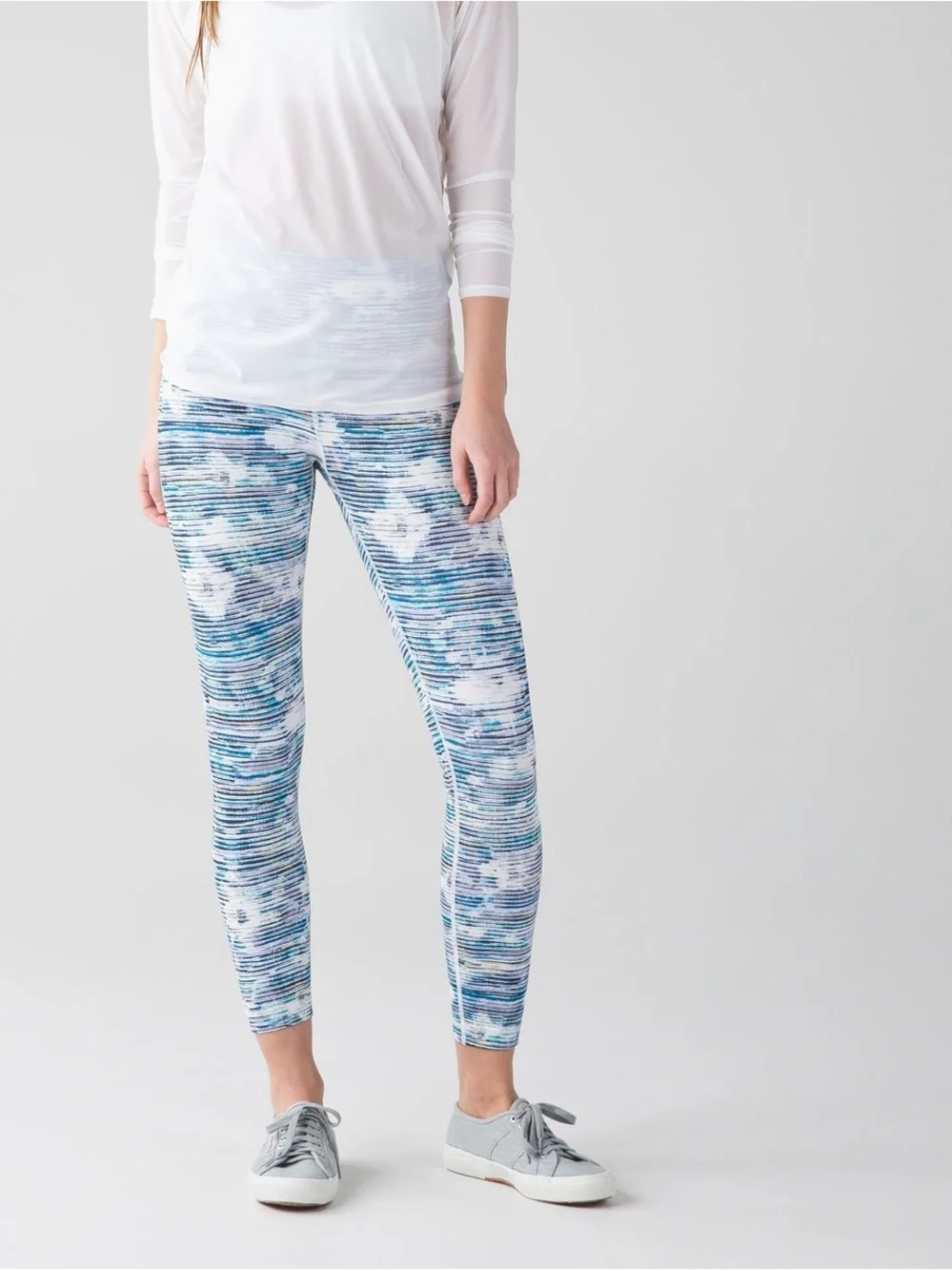 Lululemon High Times crop Pant Blurry Belle Multi